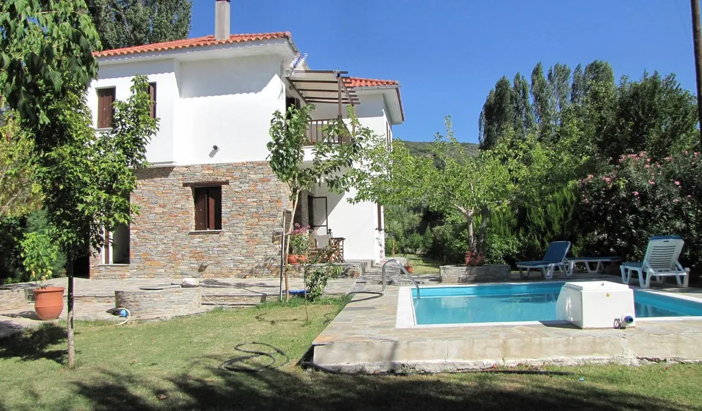 El Villa with pool in Horto Pelion