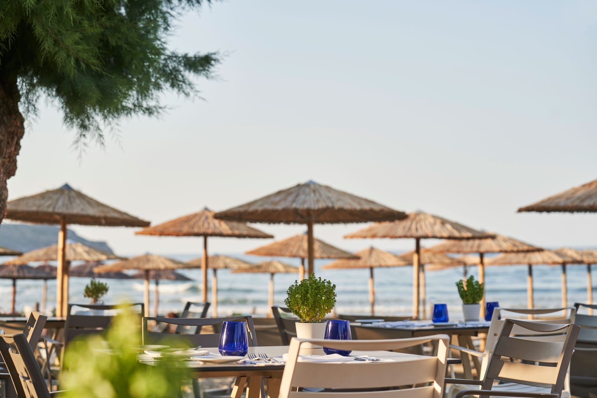 Atlantica Amalthia Hotel - Adults Only - Crete, Greece - Outdoor Dining, Restaurant