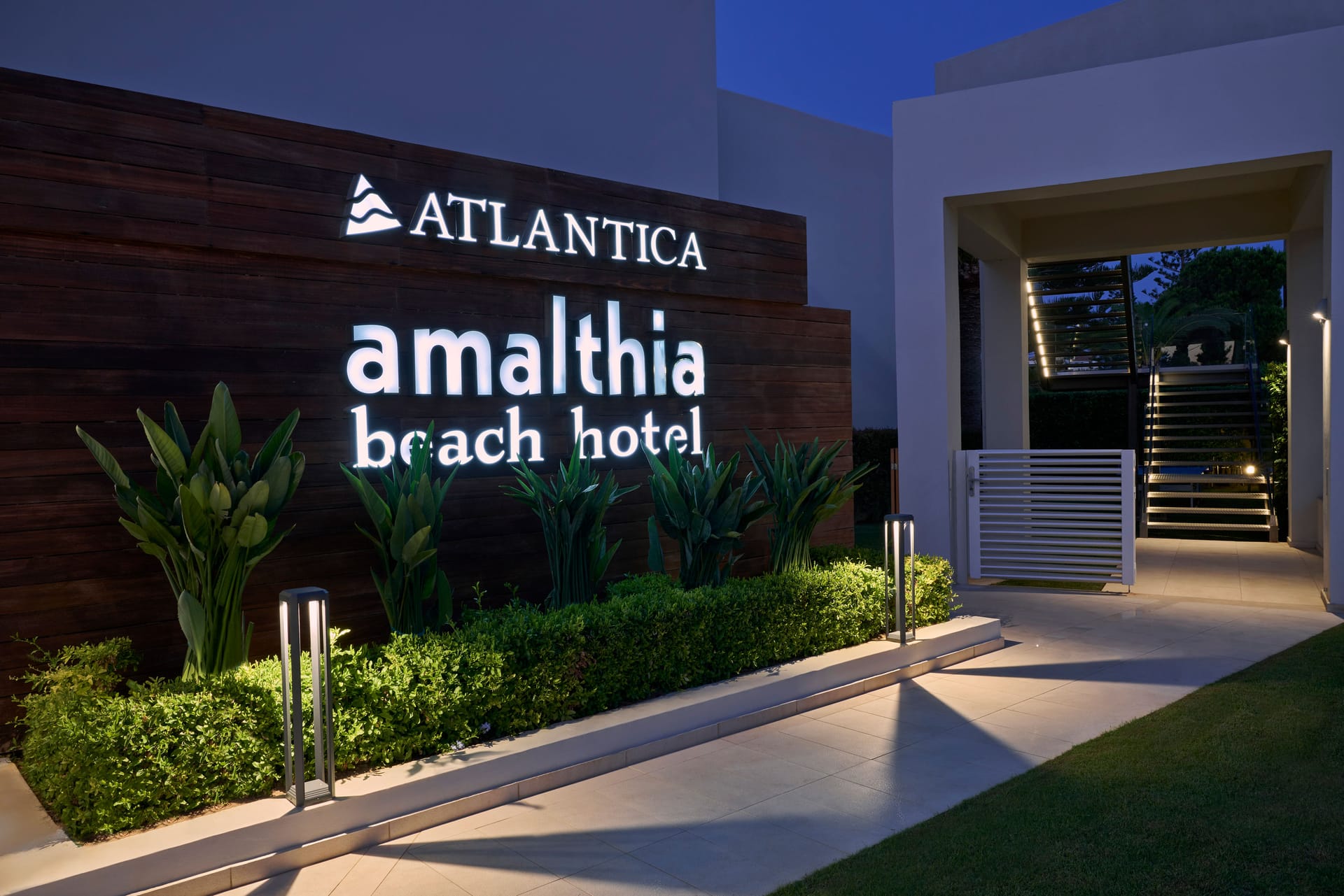 Atlantica Amalthia Hotel - Adults Only - Crete, Greece - Hotel Entrance