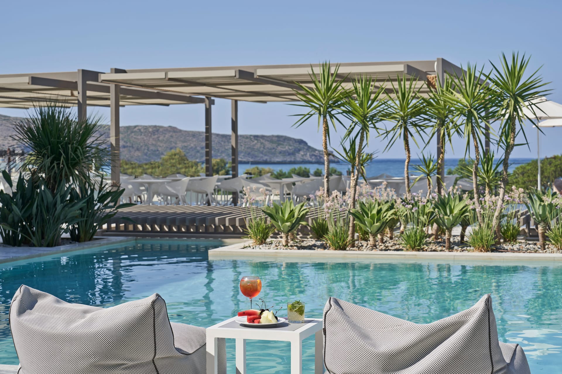 Atlantica Amalthia Hotel - Adults Only - Crete, Greece - Outdoor Pool and Bar