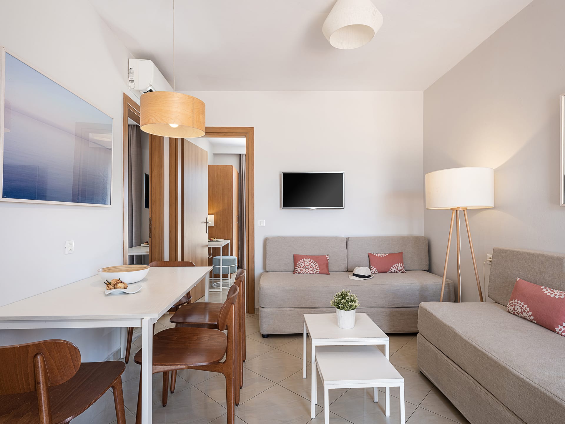 LOUNGE OF TWO BEDROOM APARTMENT