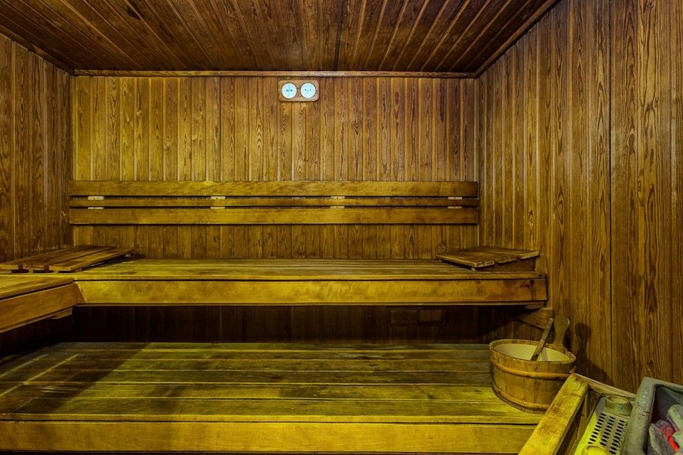 Wellness Fitness Center, sauna