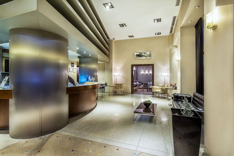 Lobby, front desk