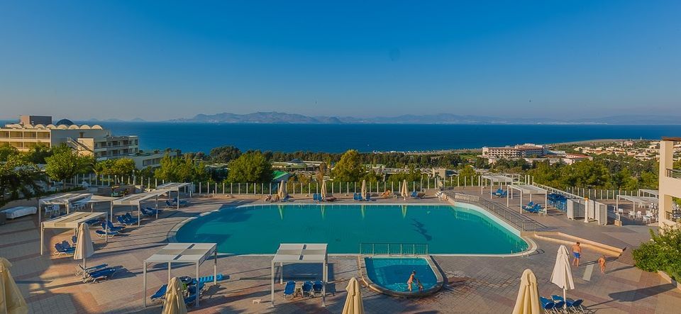 Kipriotis Aqualand Pool view