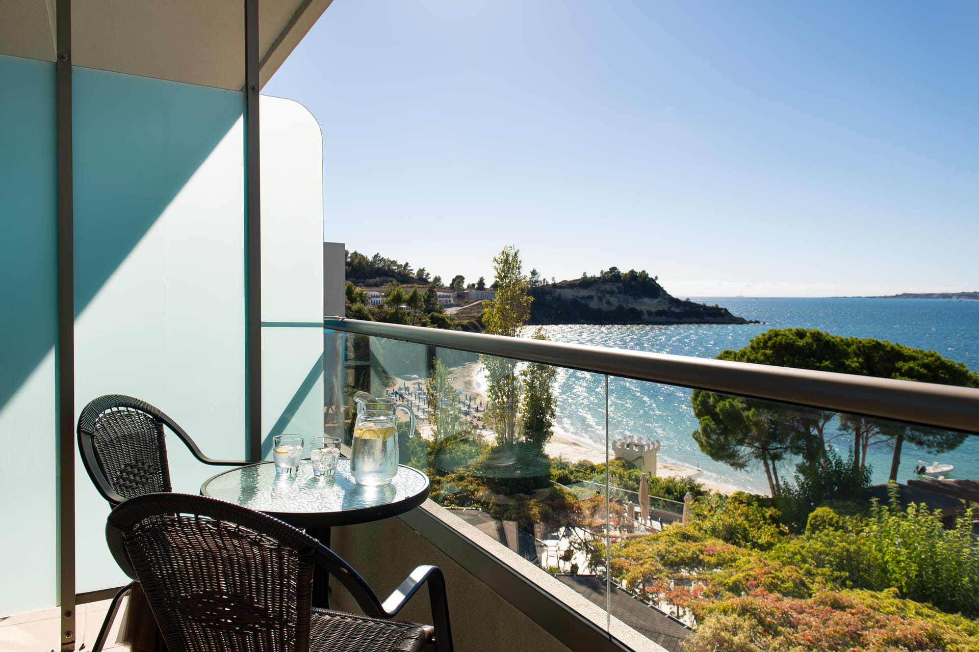 Balcony sea view