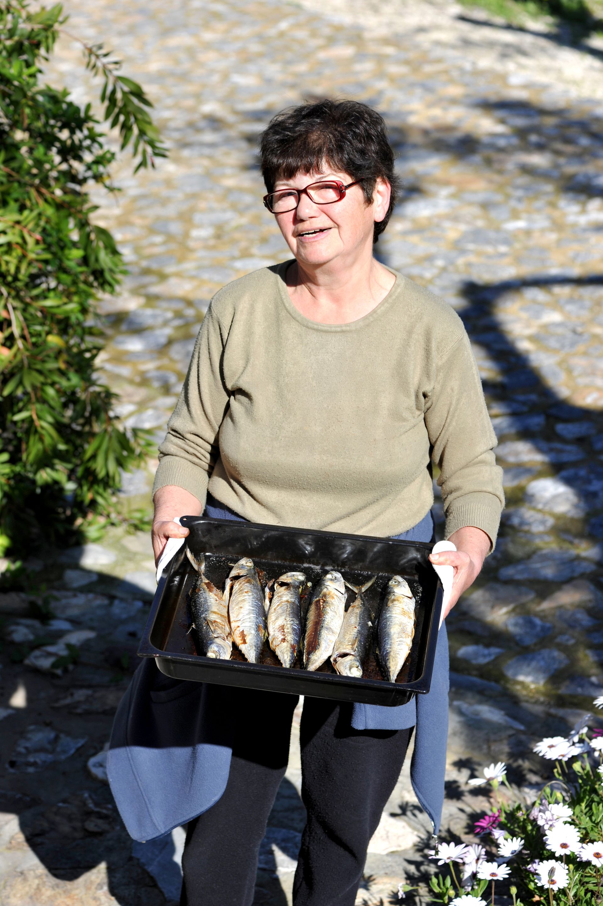 Fresh fish from the Gera's Gulf