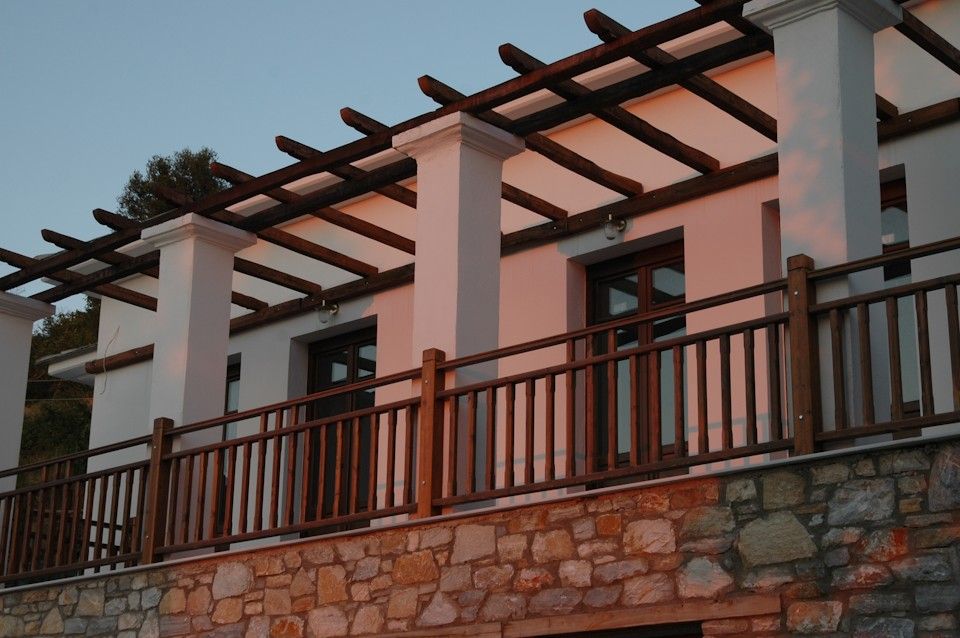 sunset - Reception building