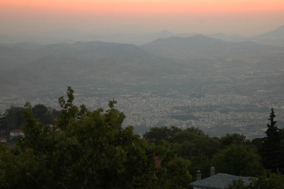 Volos town view