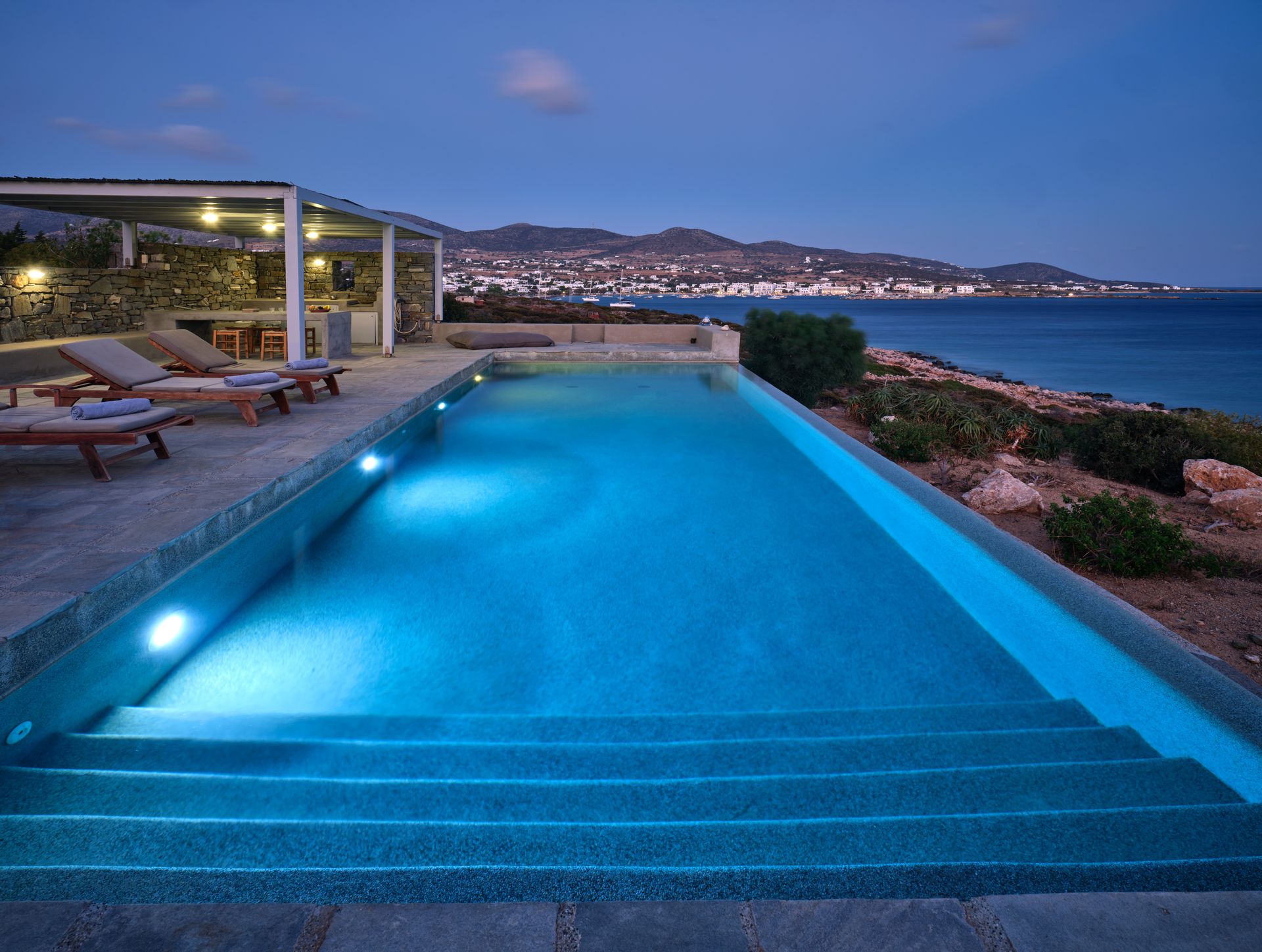 Seafront Villa Paros