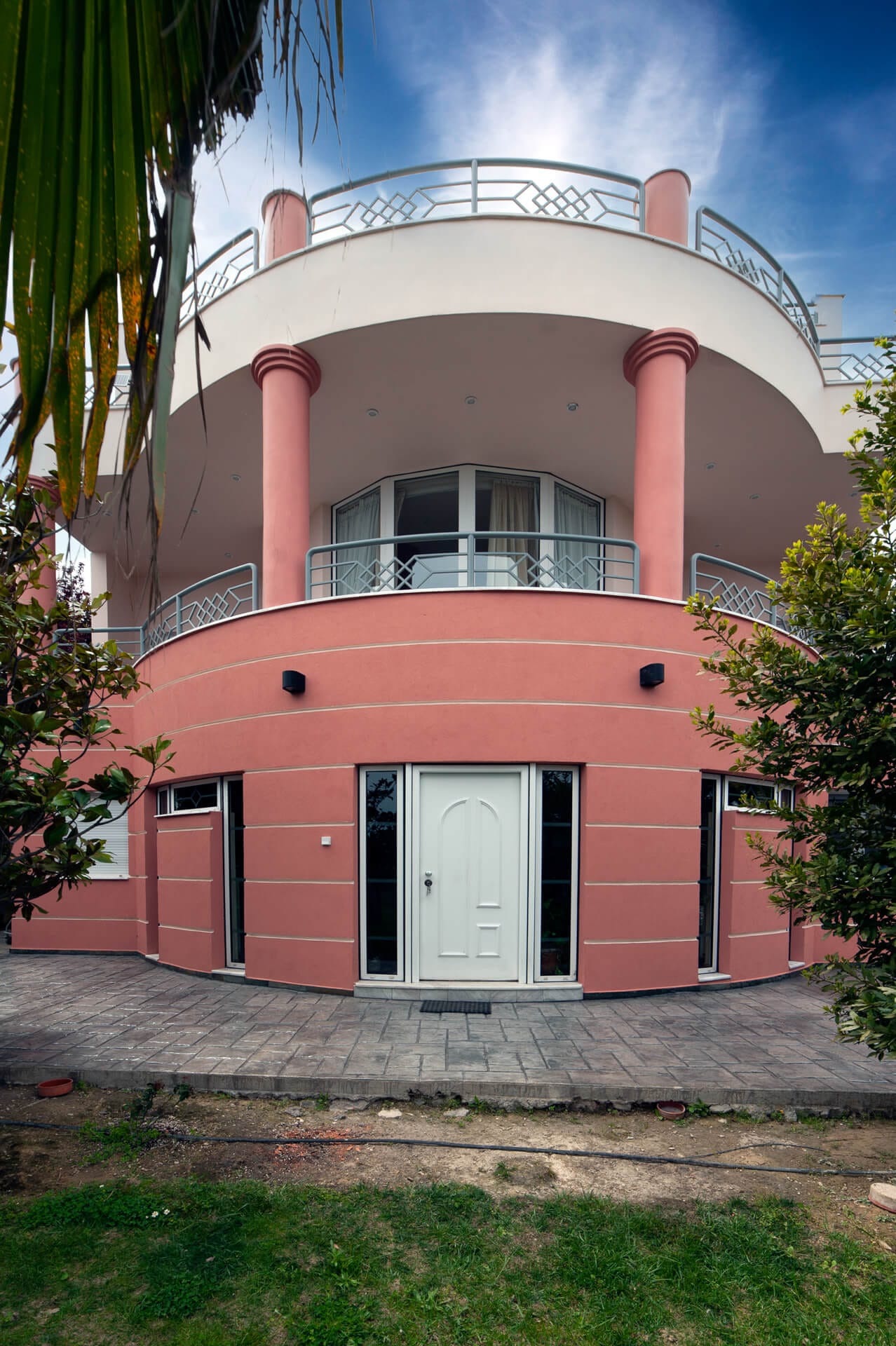 Back building 2nd entrance.