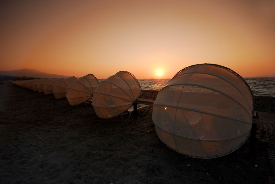 Kipriotis Village Beach sunset