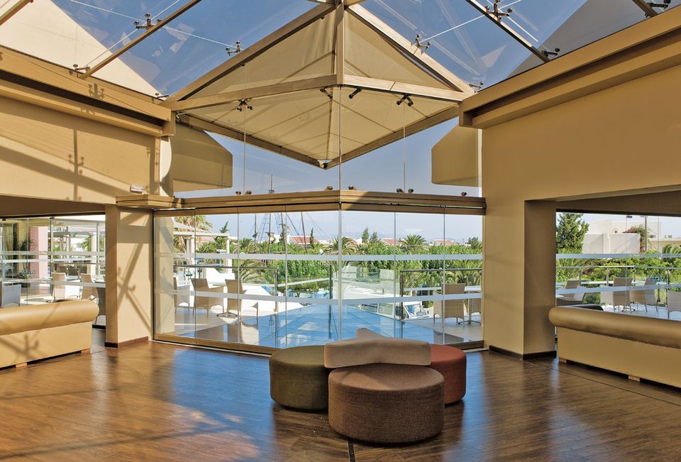 Kipriotis Village Lobby Area - View just as you enter the main entrance