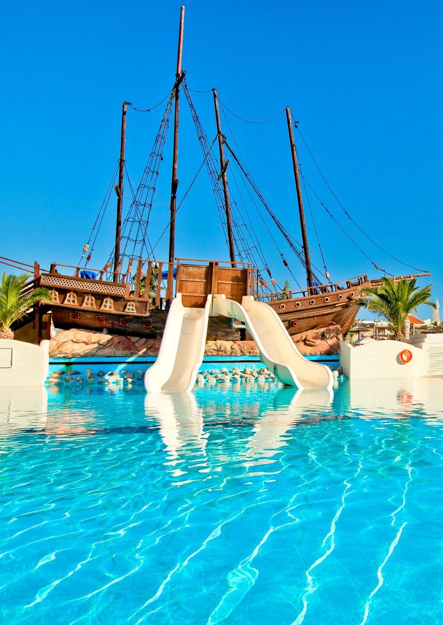 Kipriotis Village Pirate ship - Trademark of Vilage