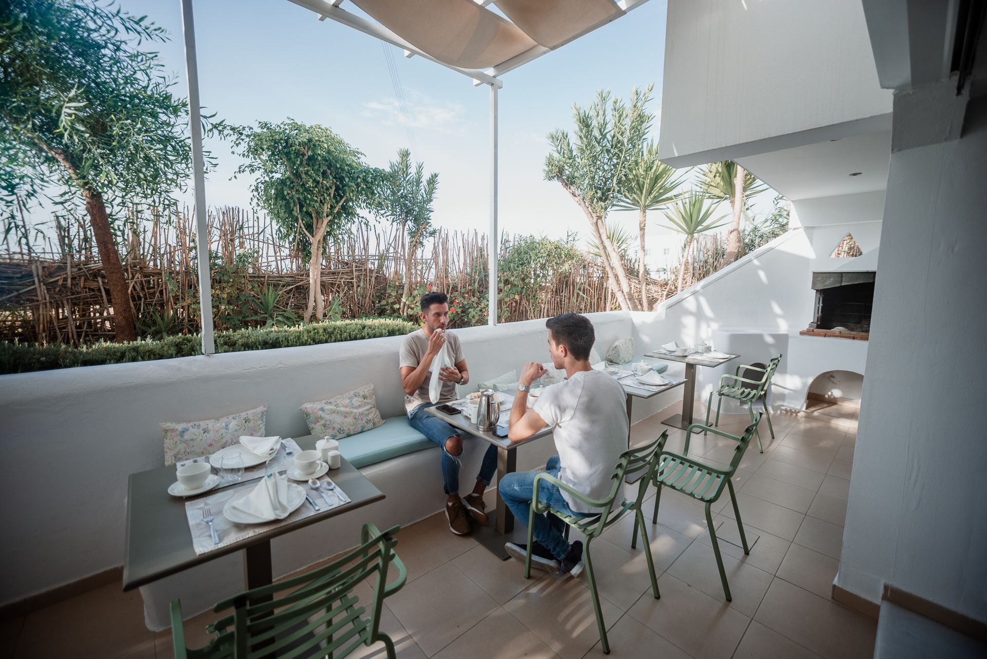 All are welcomed @ The Saint Vlassis Hotel Naxos