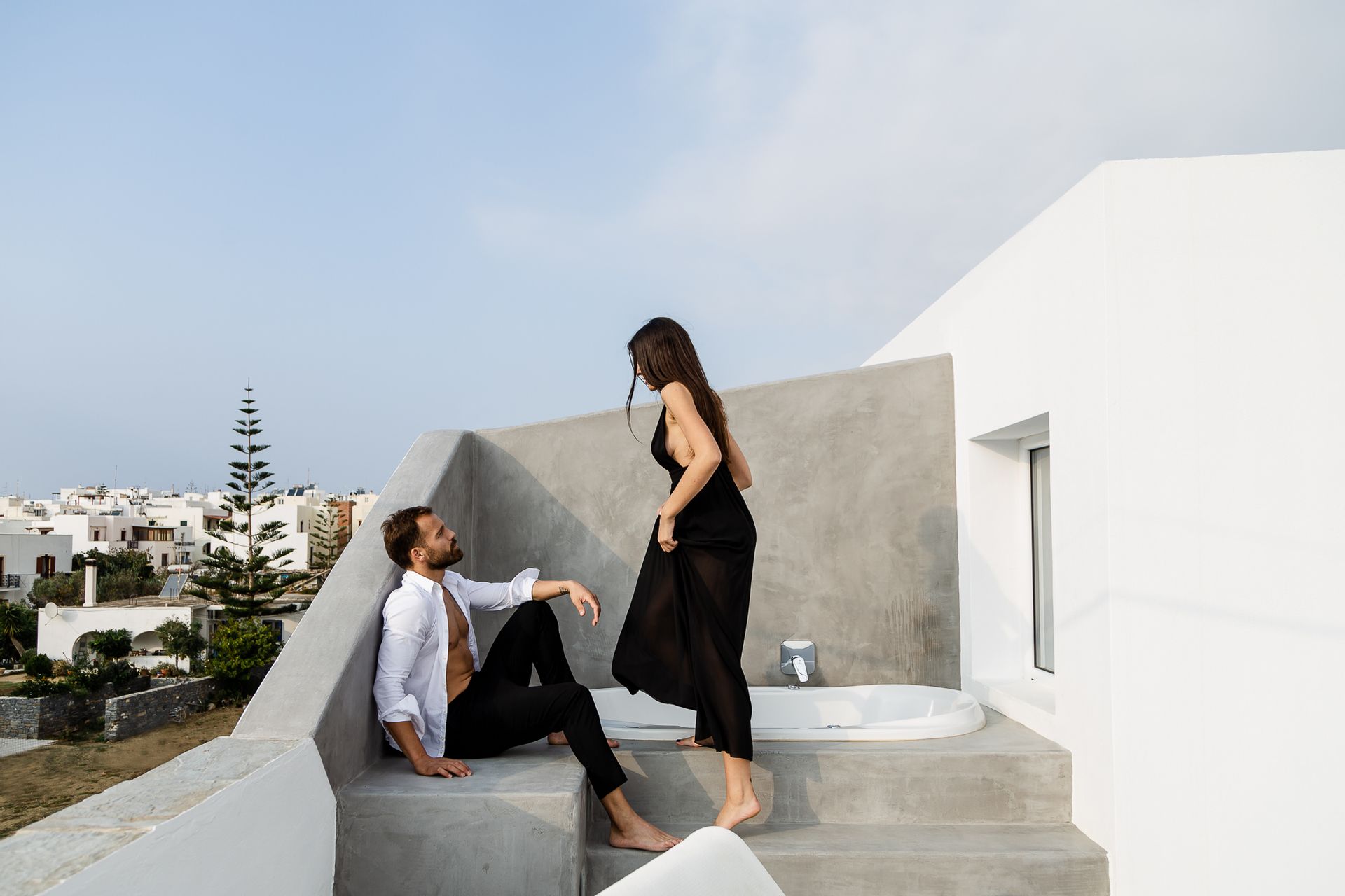 All are welcomed @ The Saint Vlassis Hotel Naxos