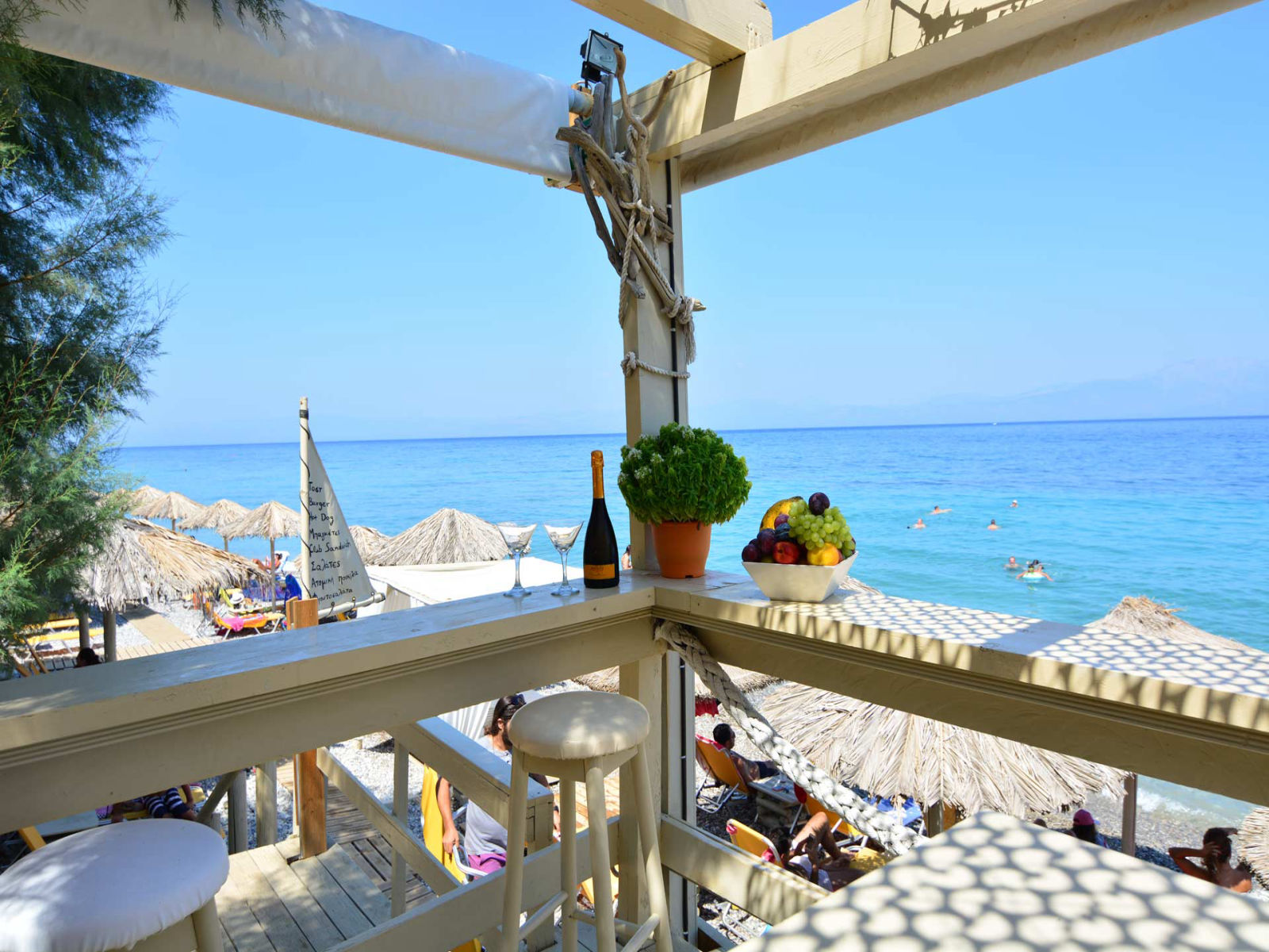 Black & White Boho Resort