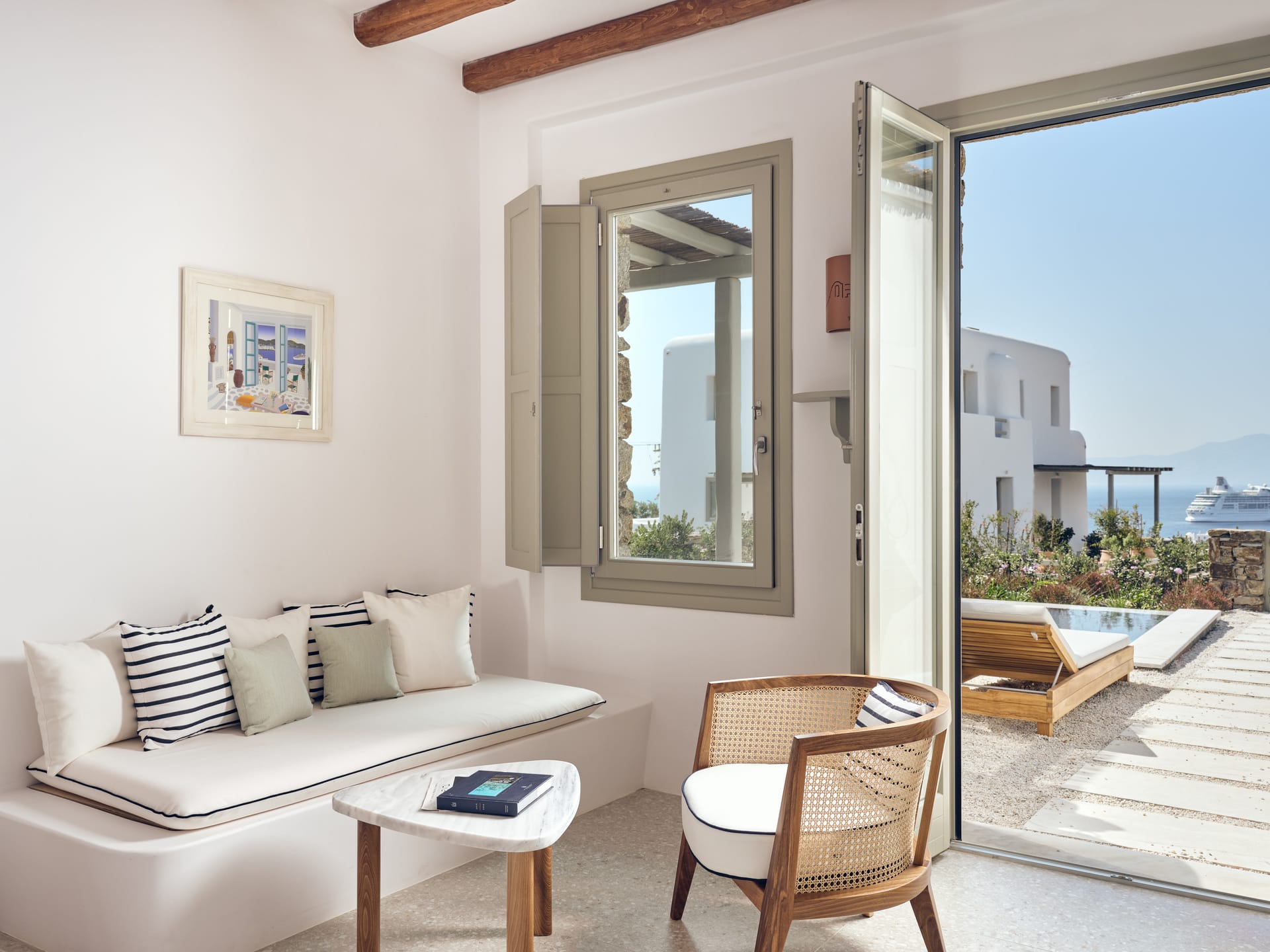 Hilltop Sea View Suite Private Pool | 250m from Belvedere Hotel plus Shuttle