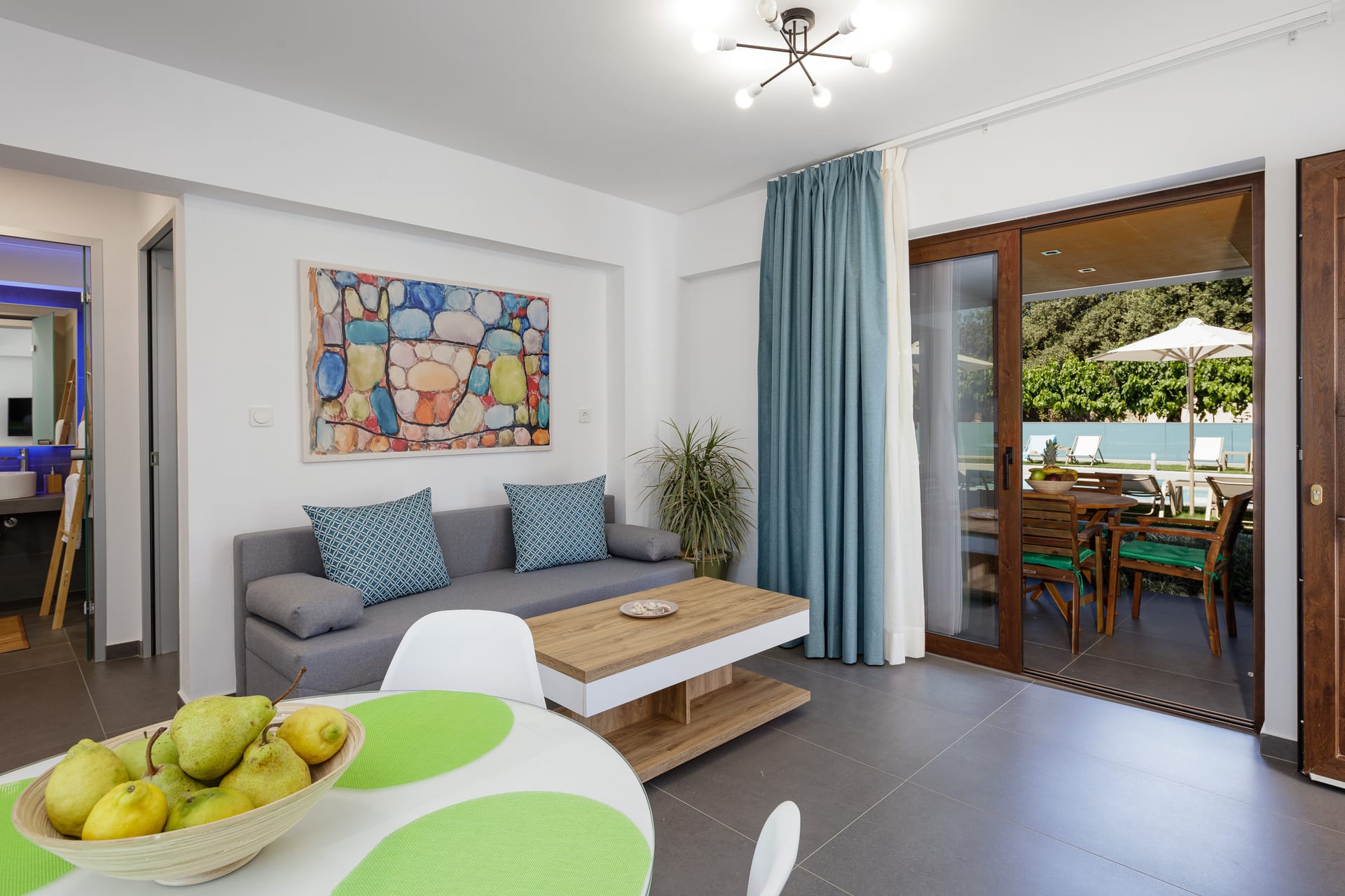 One Bedroom Apartment with Pool View