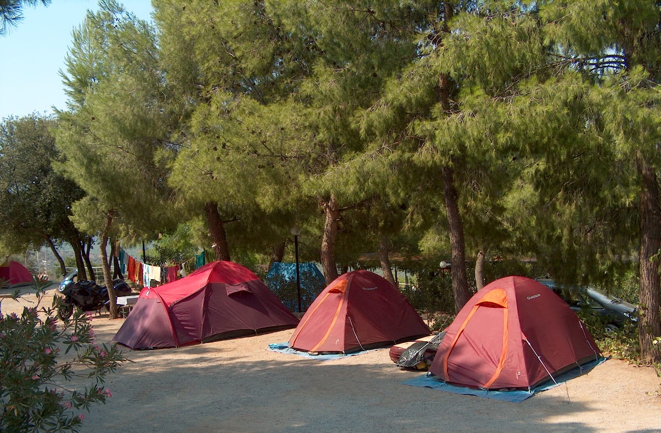 Camping Pitch for a tent 50 sm