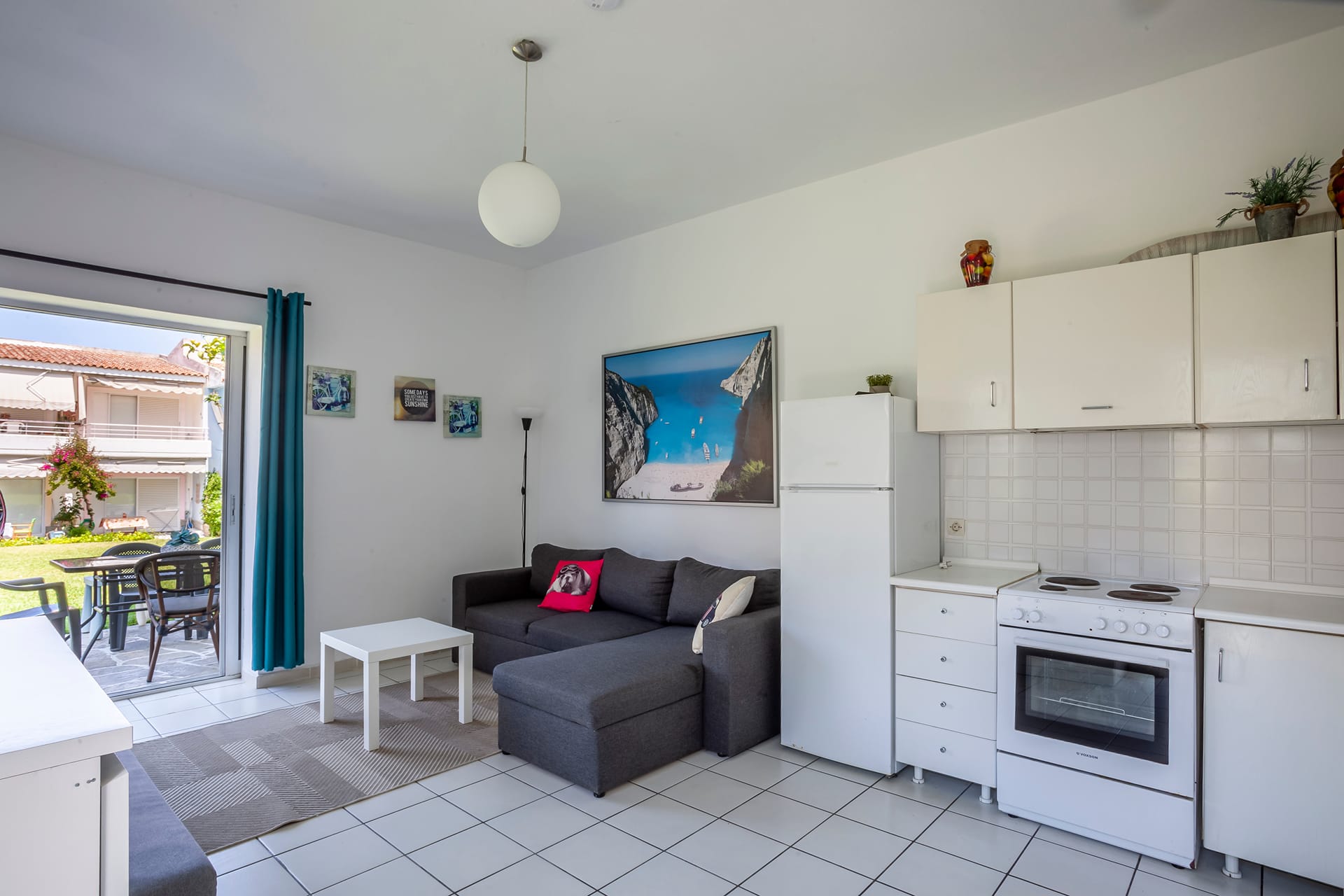 Akrotiri blue apartment 1 Pefkohori