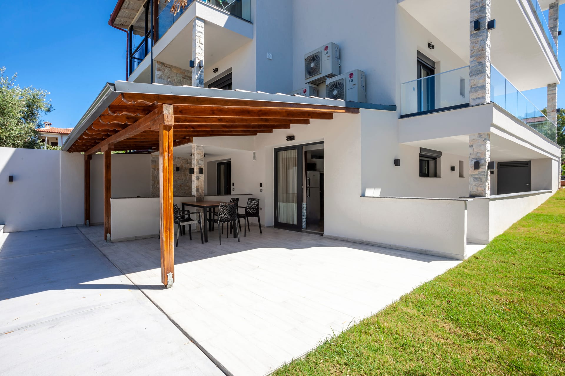 Olia Seaside residence : Double Deluxe apartment 1 Pefkohori