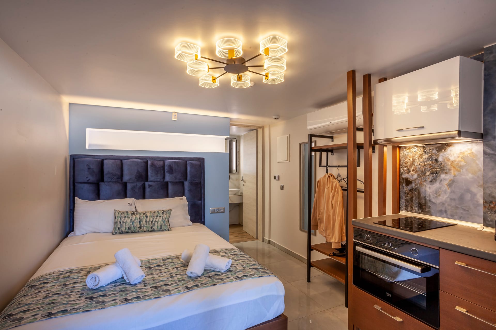 Olia Seaside residence : Double Deluxe apartment 1 Pefkohori