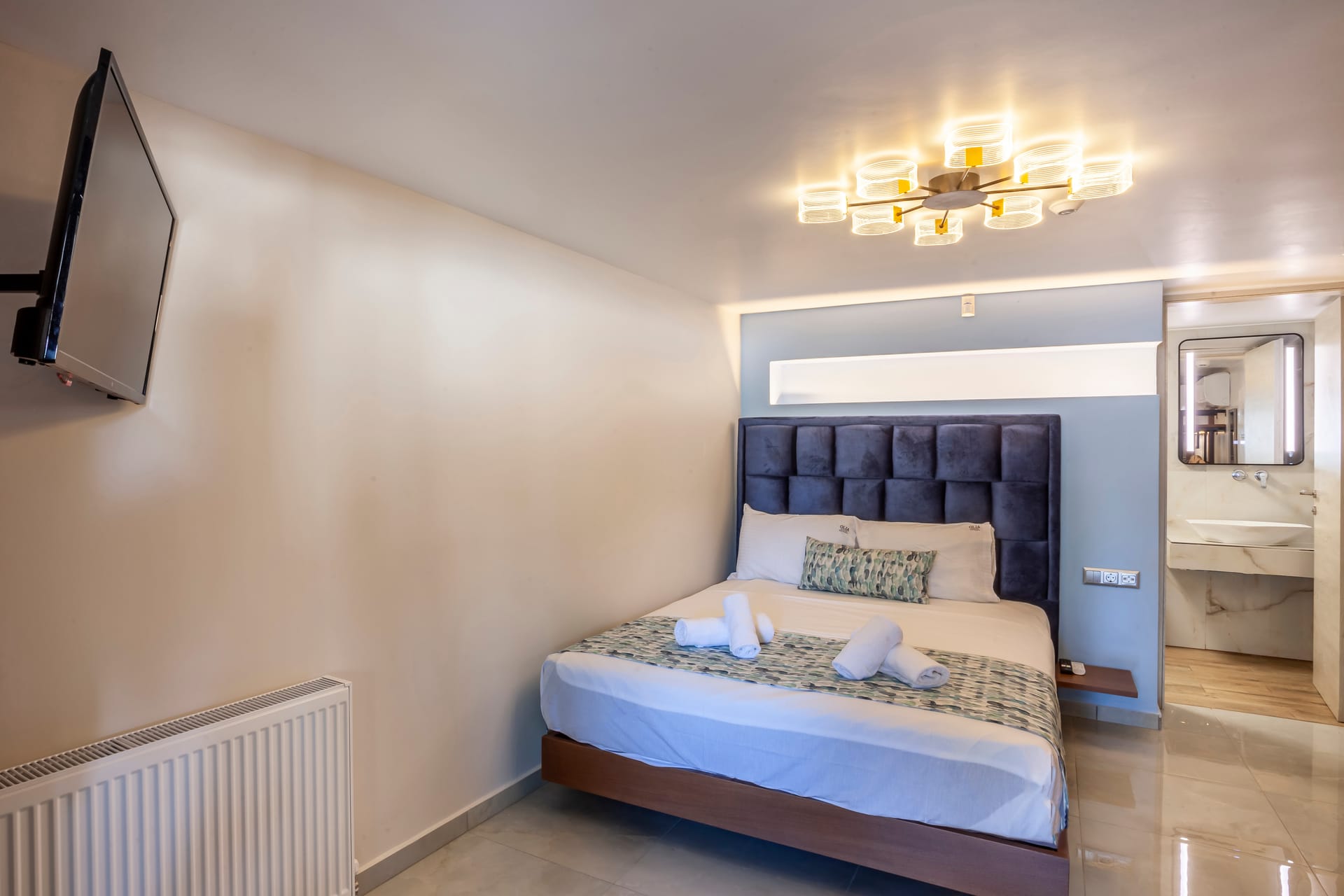 Olia Seaside residence : Double Deluxe apartment 1 Pefkohori