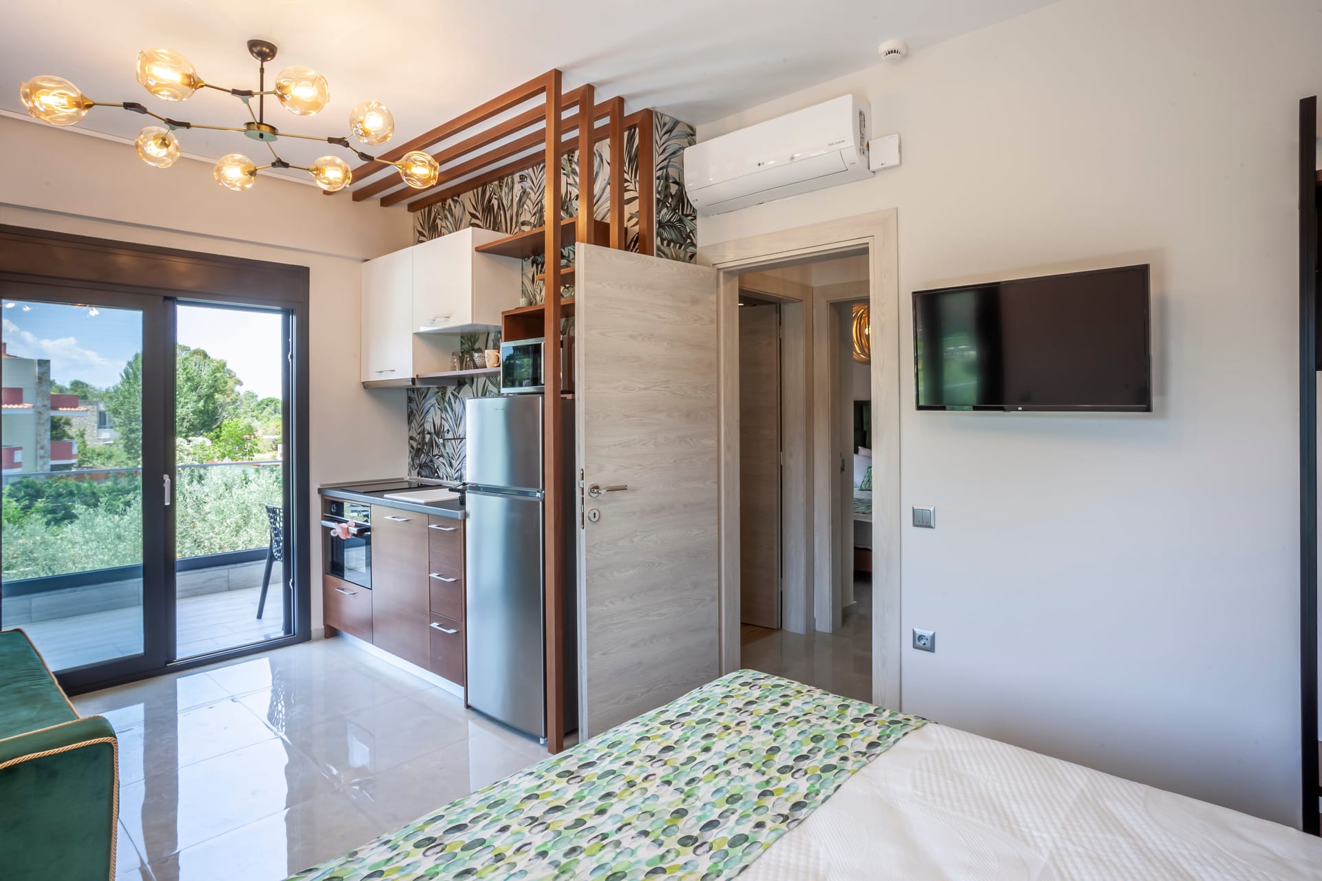 Olia Seaside residence: Family suite apartment 5 Pefkohori