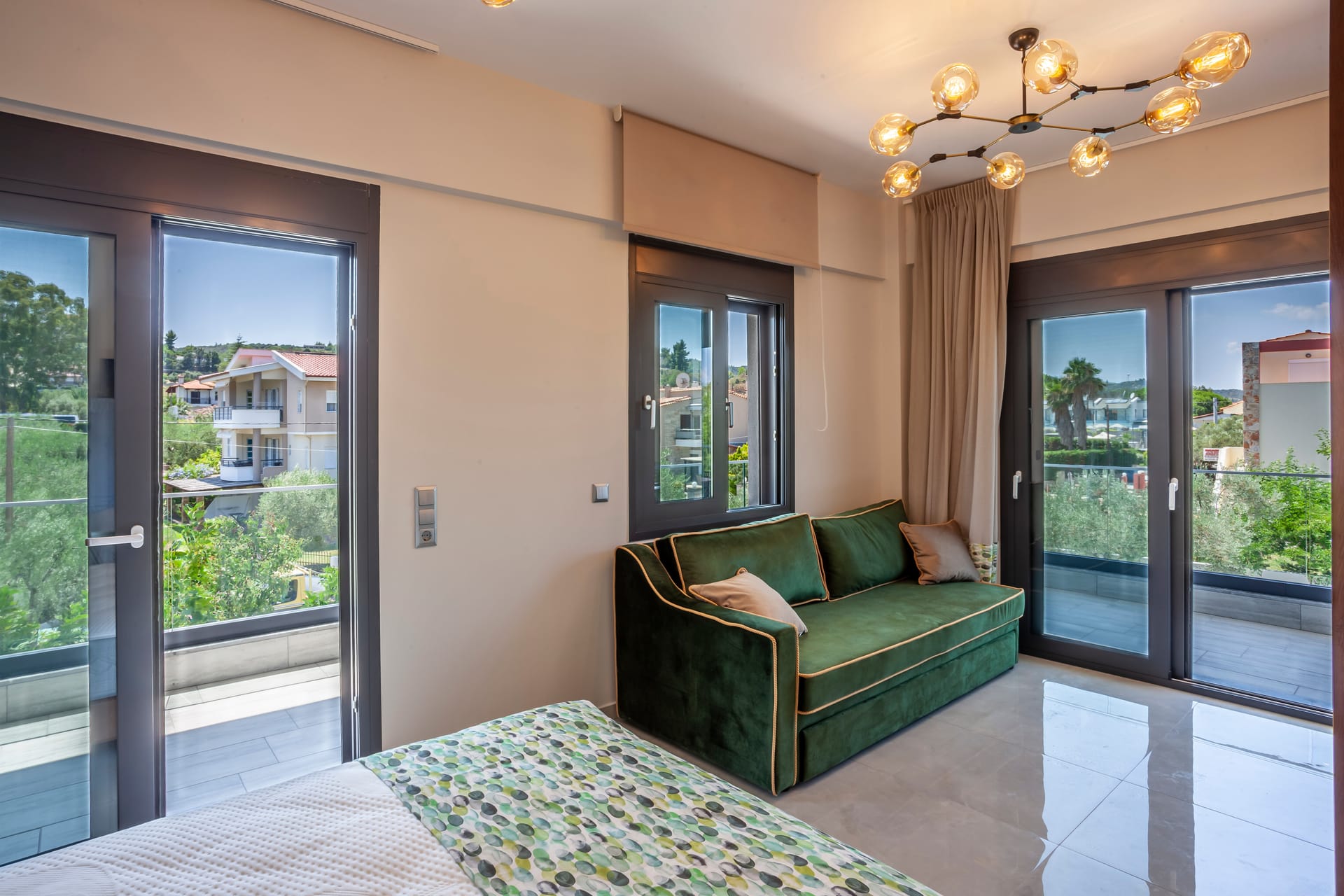 Olia Seaside residence: Family suite apartment 5 Pefkohori
