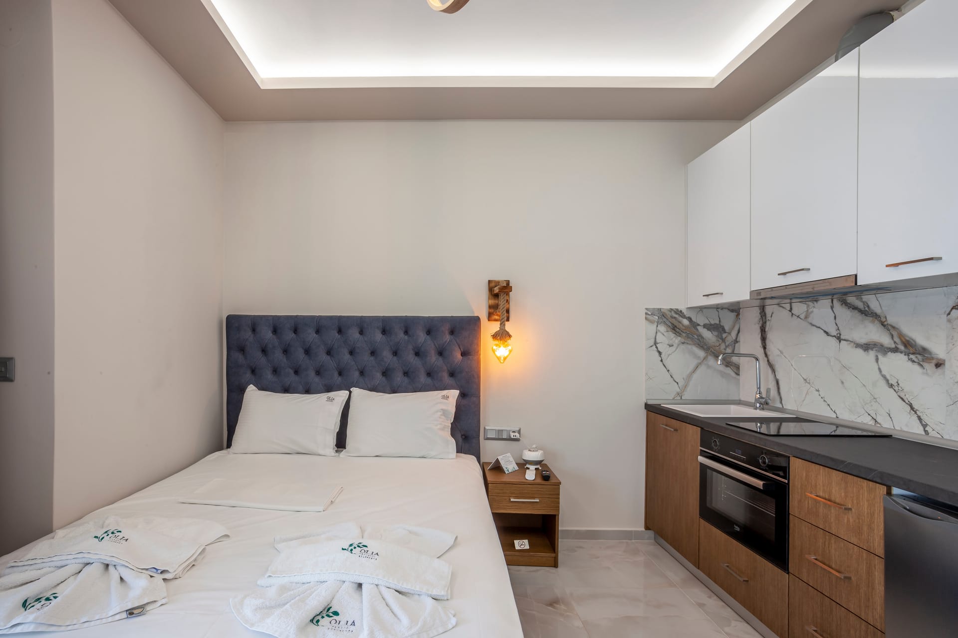 Olia Seaside residence: Triple Deluxe apartment 9 Pefkohori