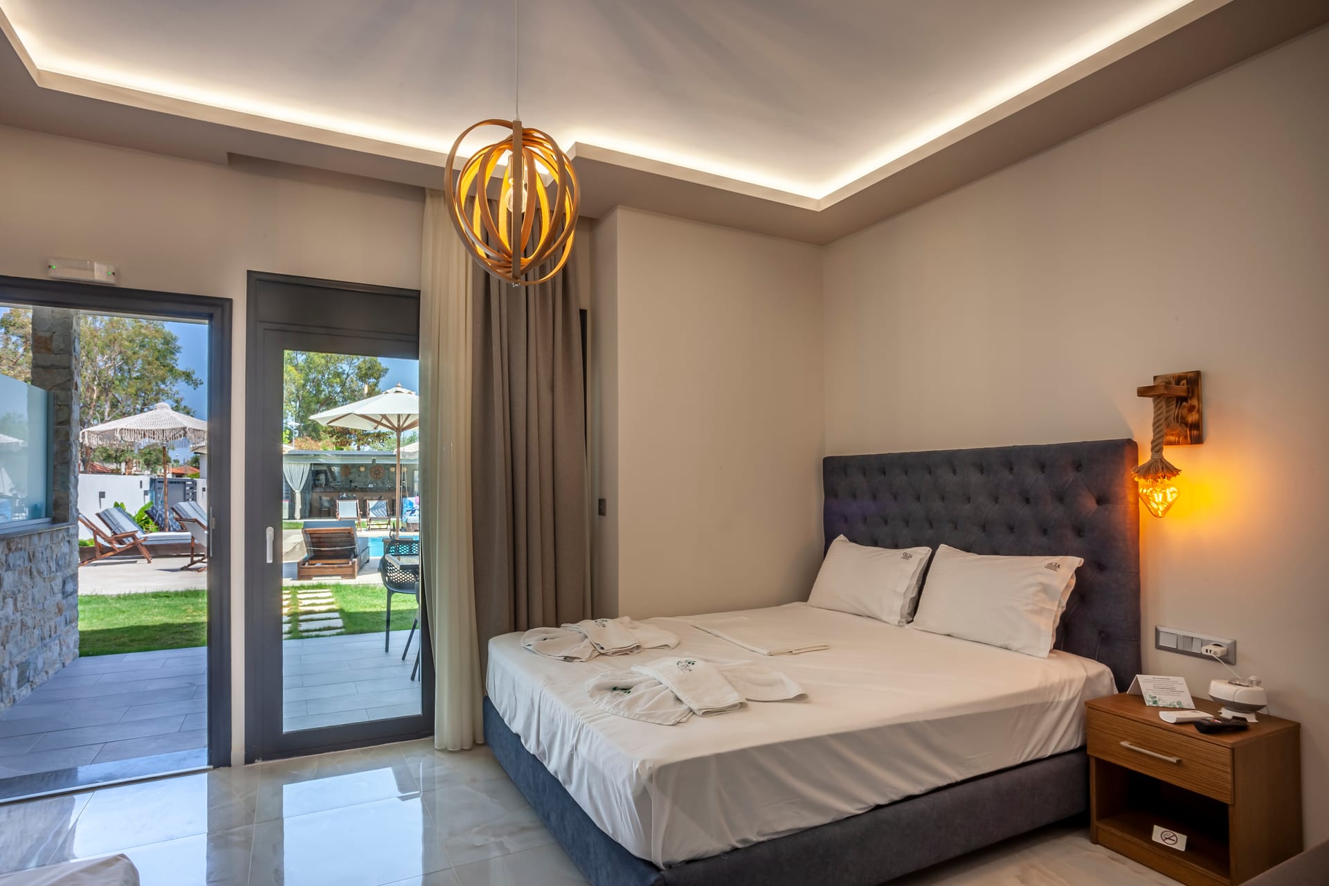 Olia Seaside residence: Triple Deluxe apartment 9 Pefkohori