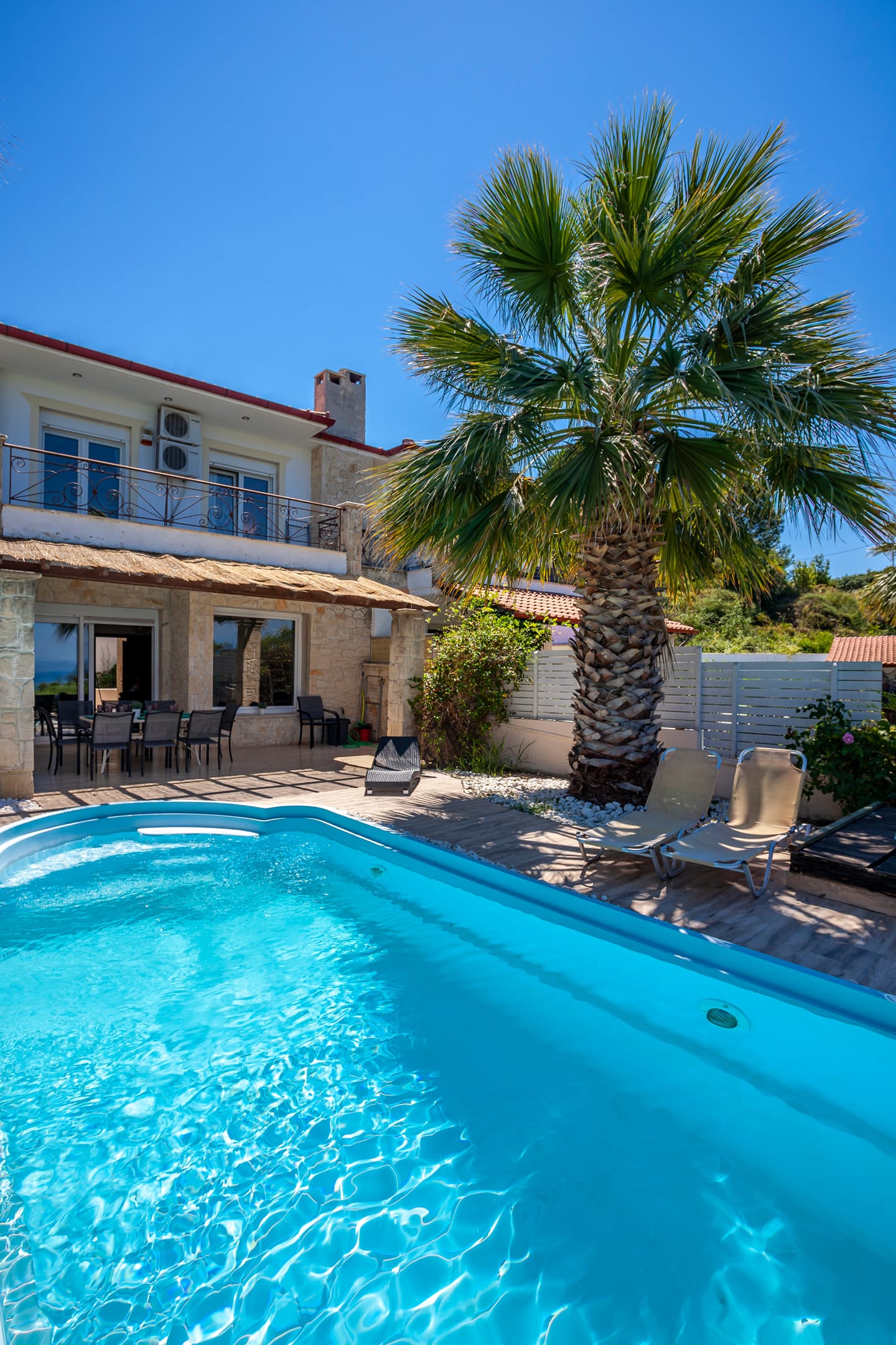 Panoramic View Villa Anna Pefkohori