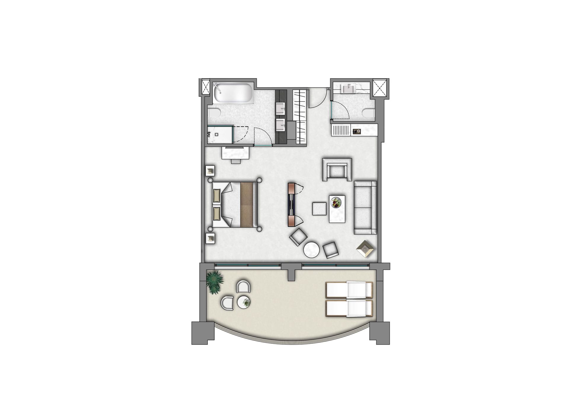 Executive Suite Sea View