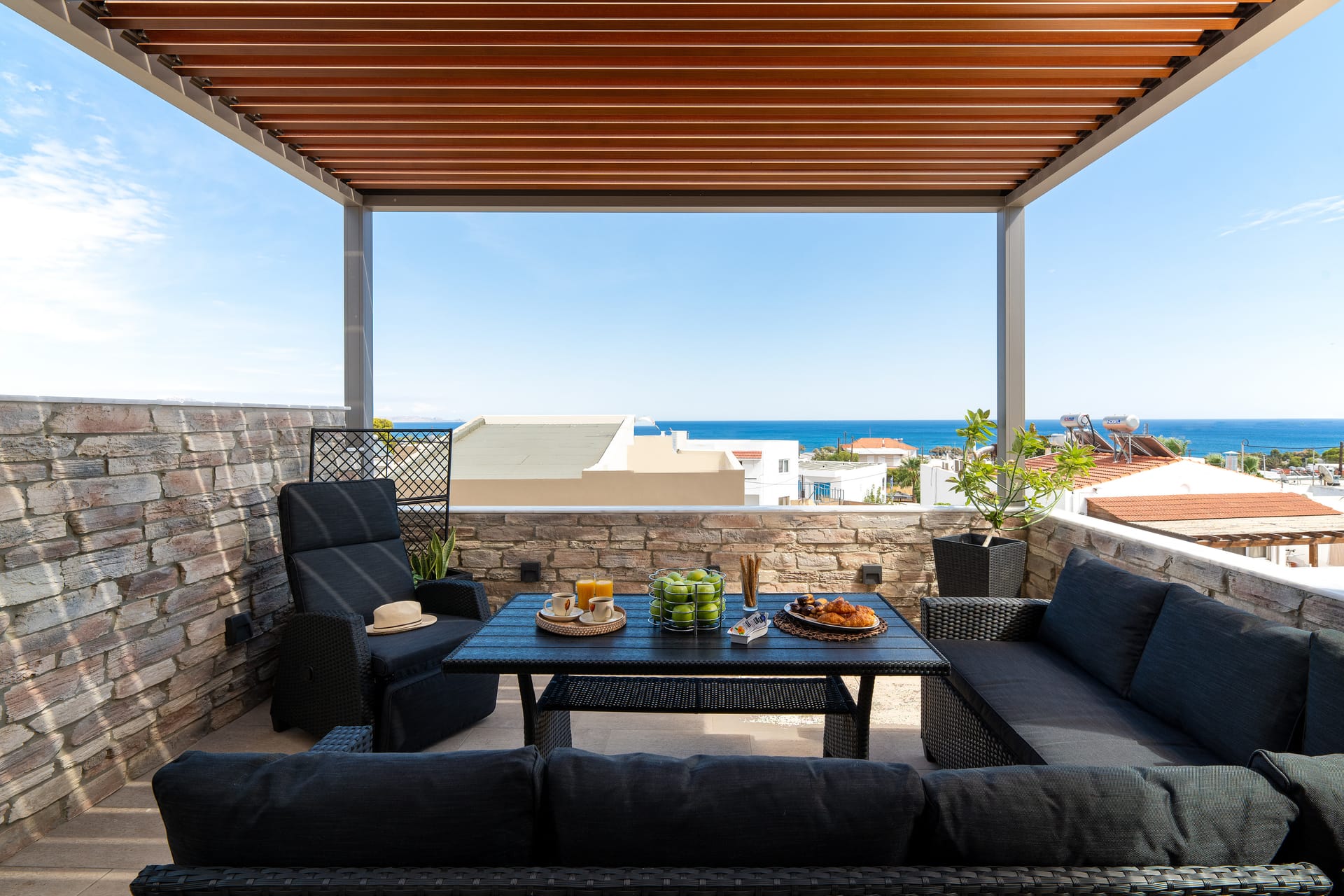 Three-Bedroom Apartment with Sea View