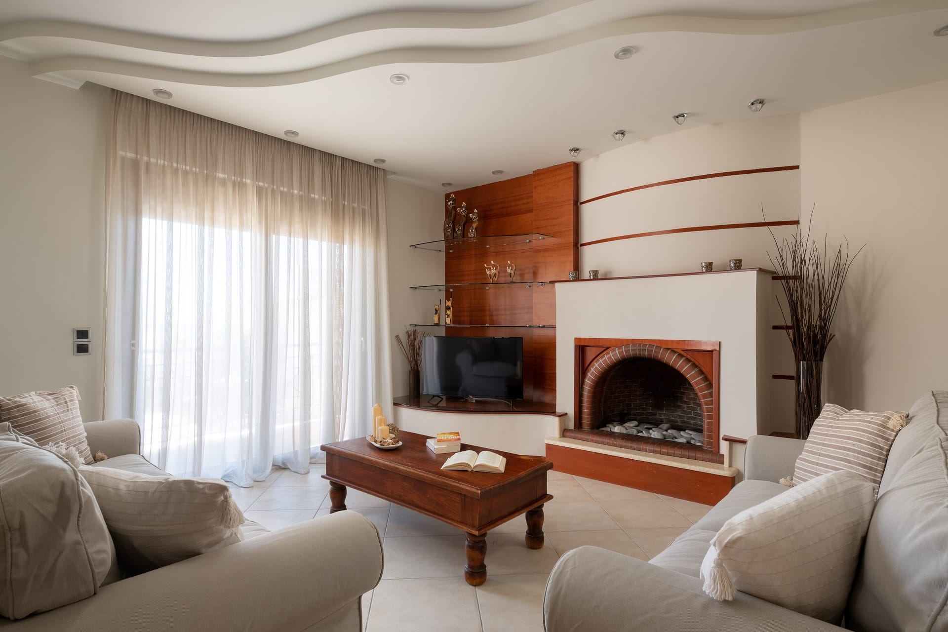 Three-Bedroom Apartment with Sea View