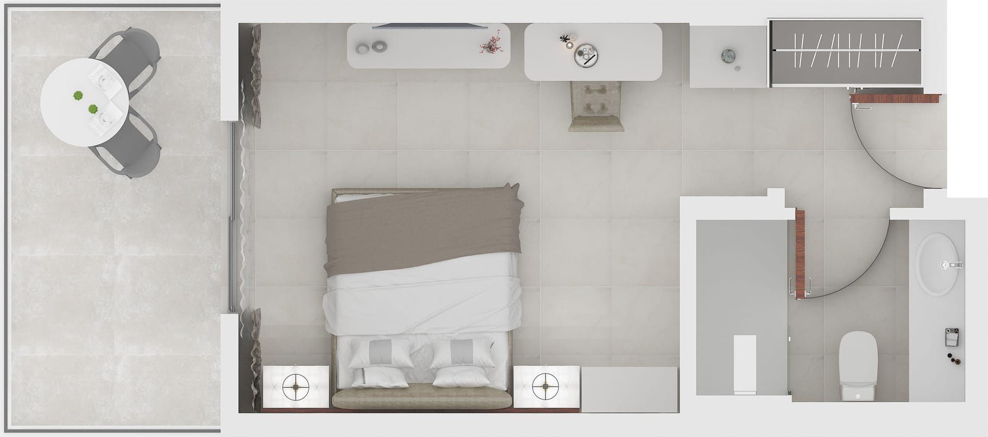 Economy Room (Road View)