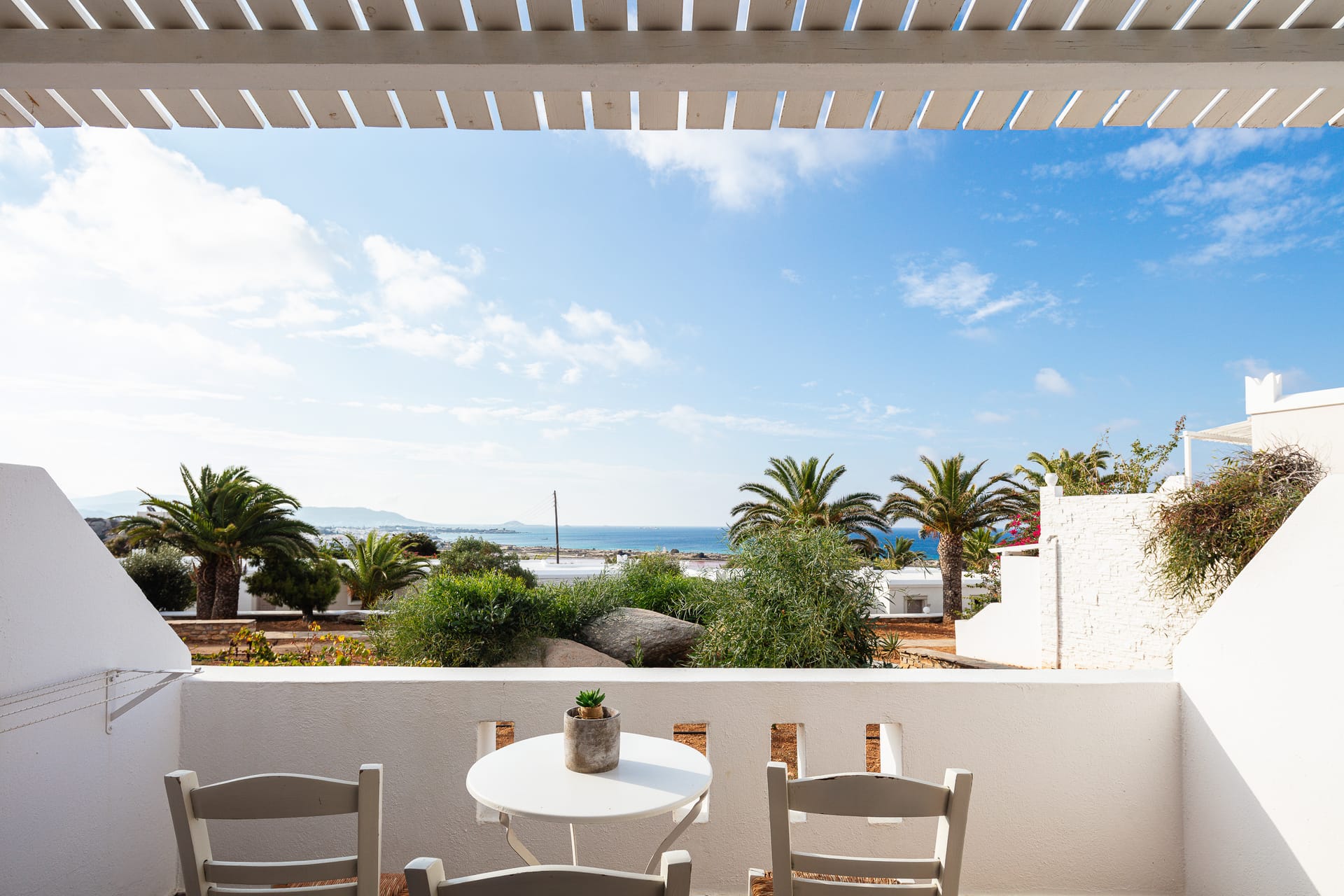 Aegean Triple Room with Terrace & Sea View