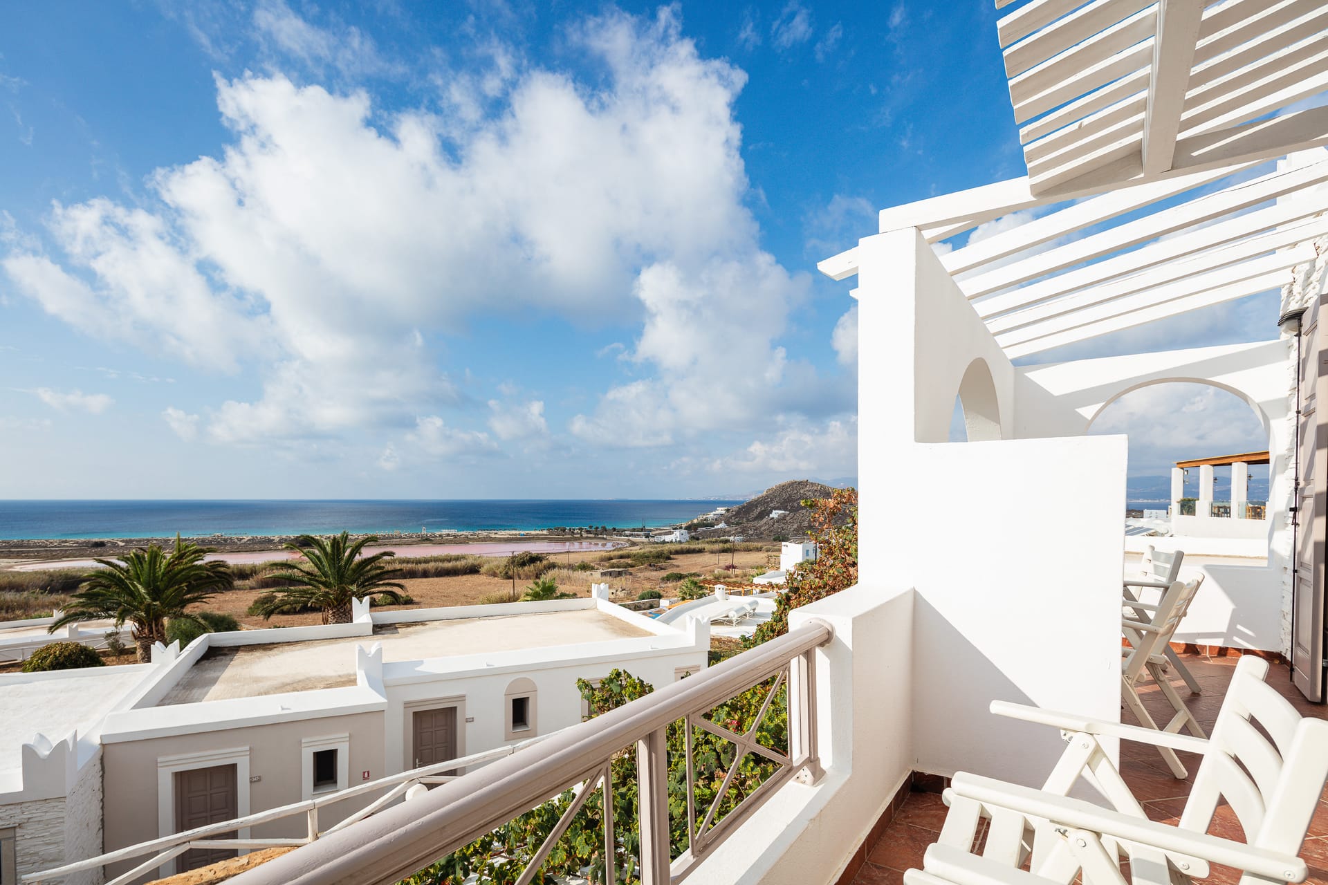 Aegean Quadruple Room with Balcony &amp; Sea View