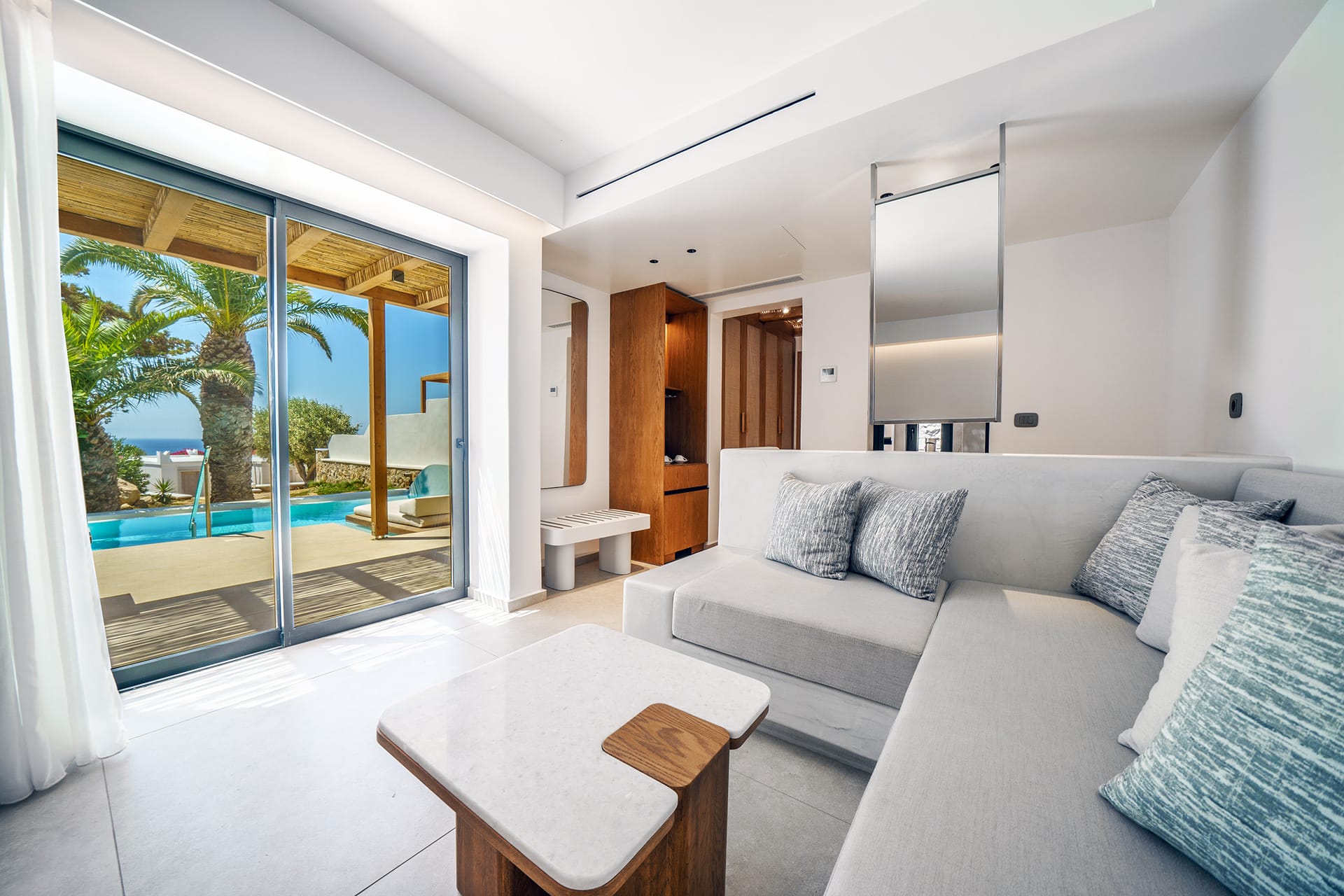 Aegean Junior Suite with Private Pool & Sea View