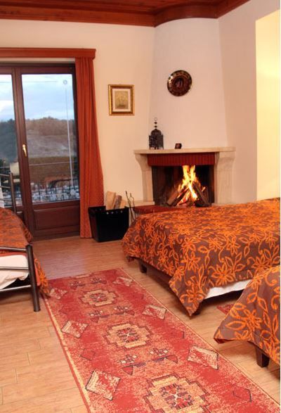 Triple Room with Fireplace