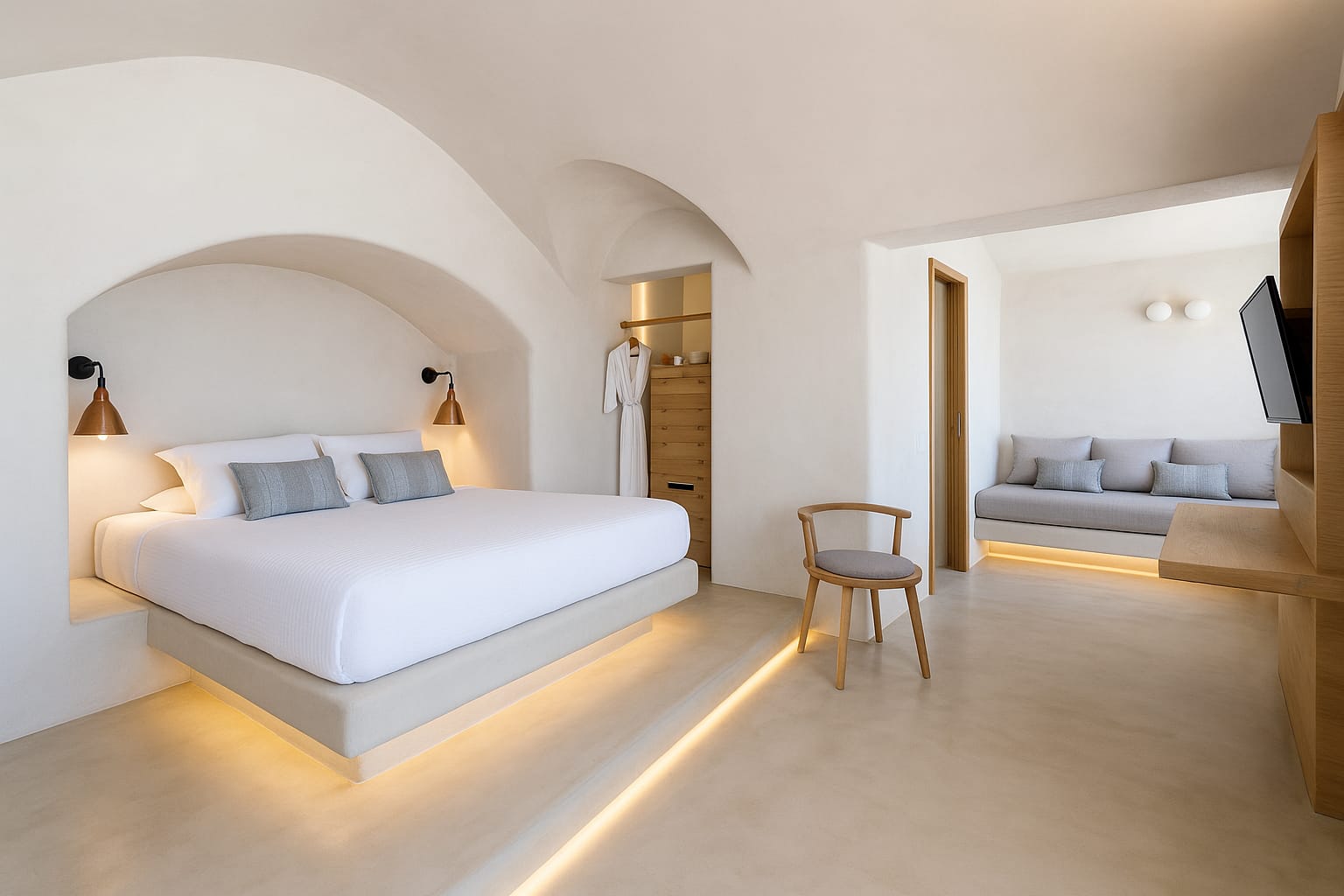 1 Deluxe Suite Caldera View