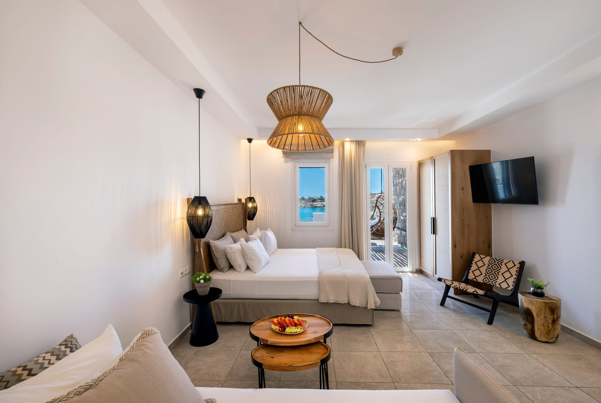 Executive Suite with Private Pool Sea View  Private Terrace and Spa Bath