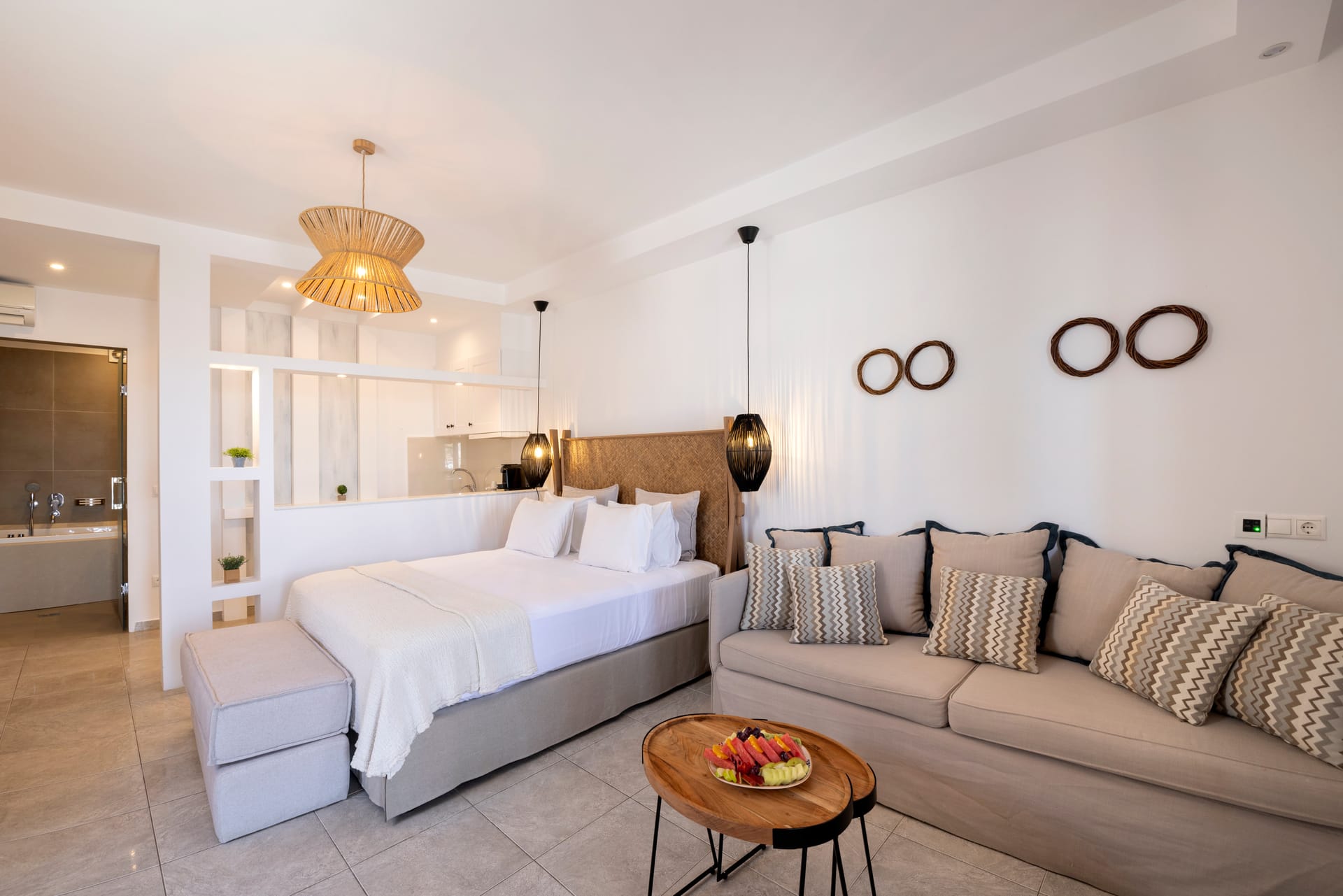 Executive Suite with Private Pool Sea View  Private Terrace and Spa Bath