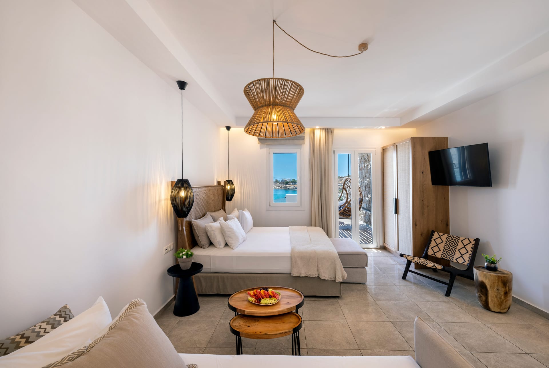 Executive Suite with Private Pool Sea View  Private Terrace and Spa Bath