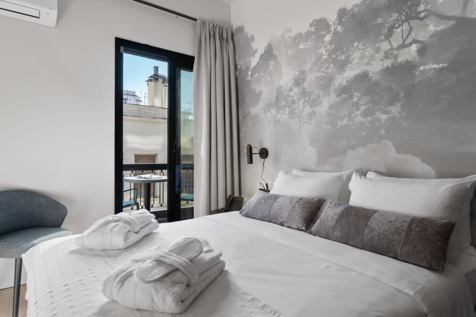 Double Room with Side Sea View