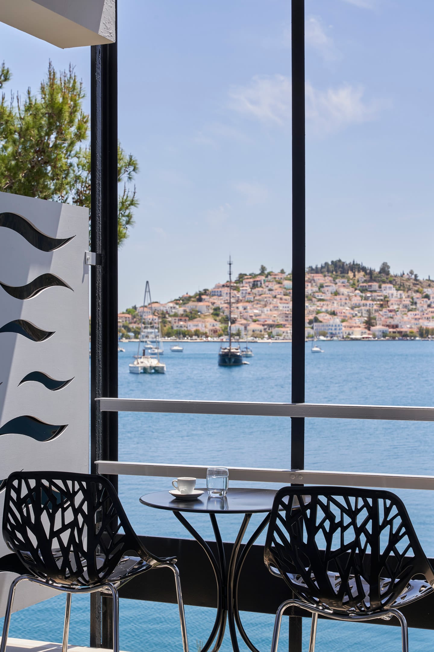 Exclusive Offer | Junior Suite with Sea and Poros Town View