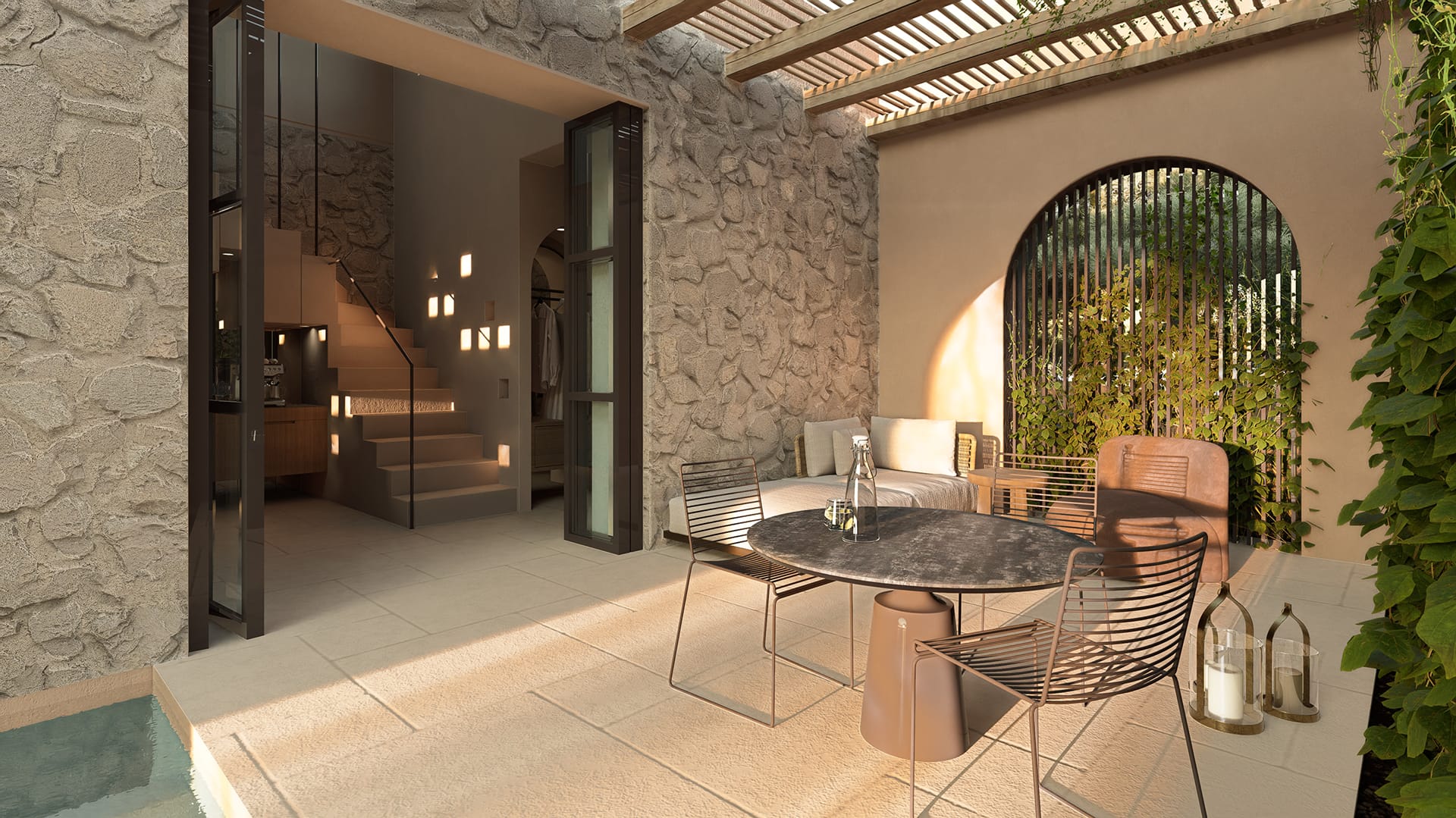Maisonette with Individual Pool