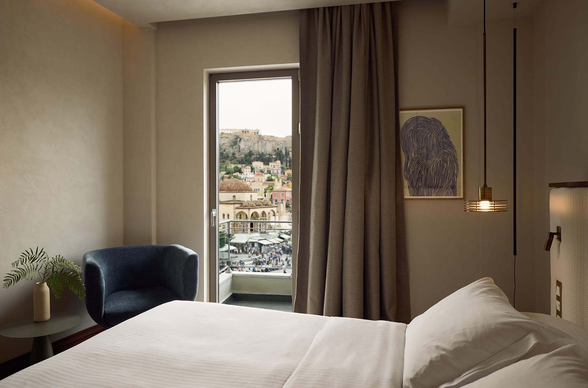 Deluxe Double Room with Acropolis View
