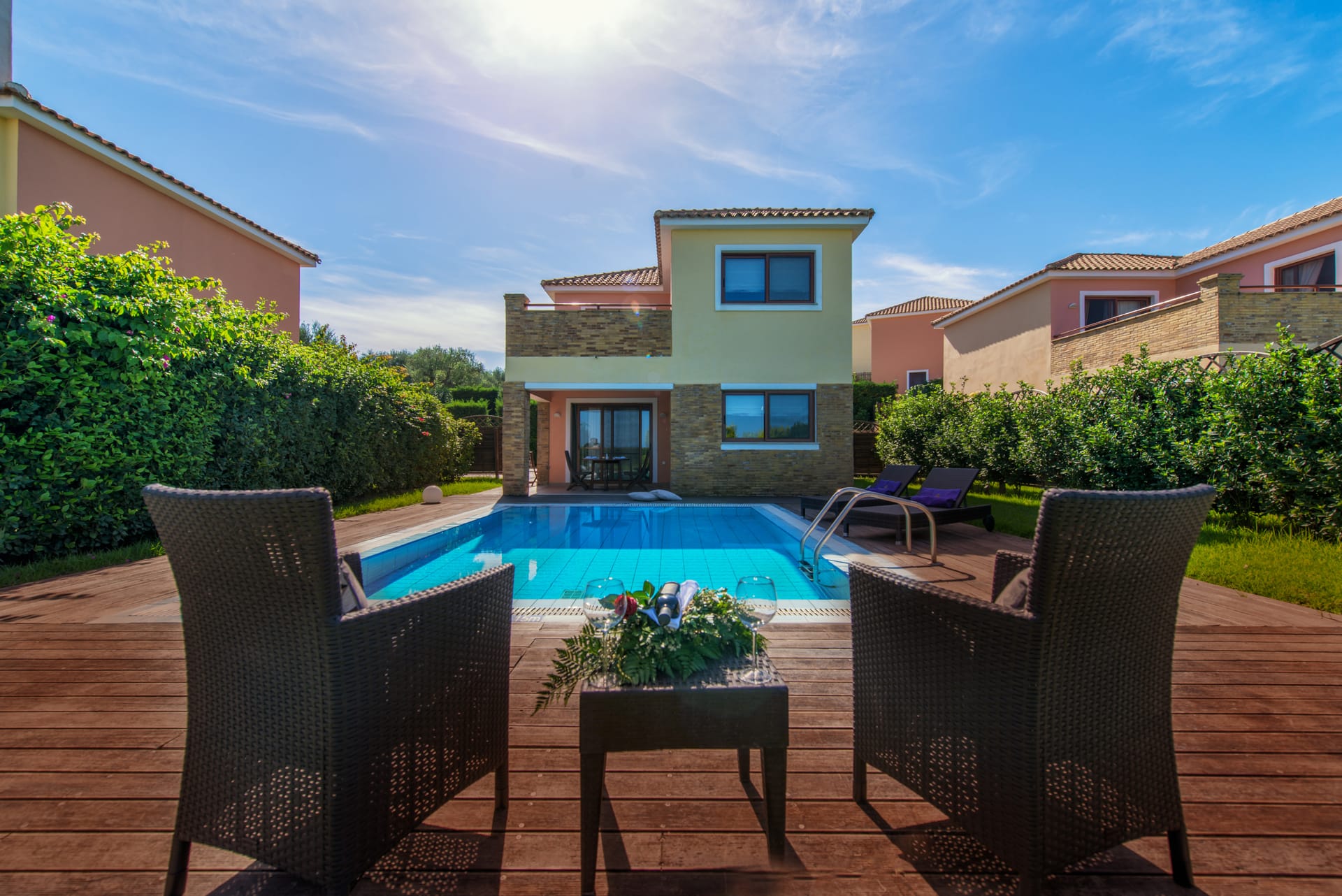 Premium Three-Bedroom Villa with Heated Private Pool &amp; Sea View