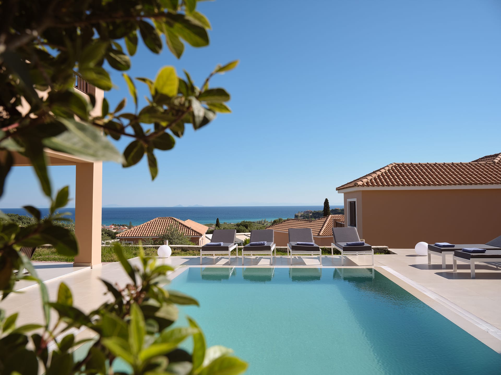 Premium Three-Bedroom Villa with Heated Private Pool &amp; Sea View